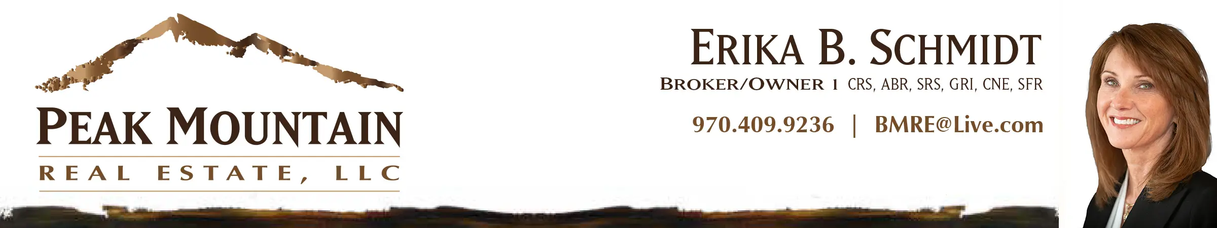 Peak Mountain Real Estate Logo